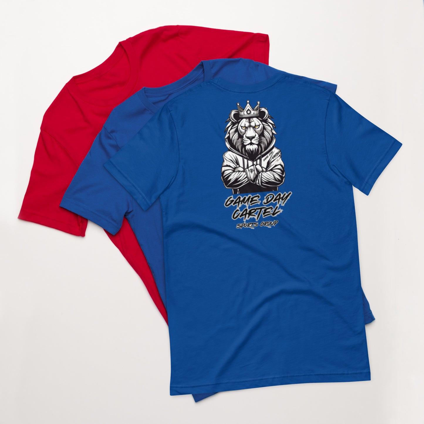 Game Day Lion Unisex T Shirt Front/ Back Print